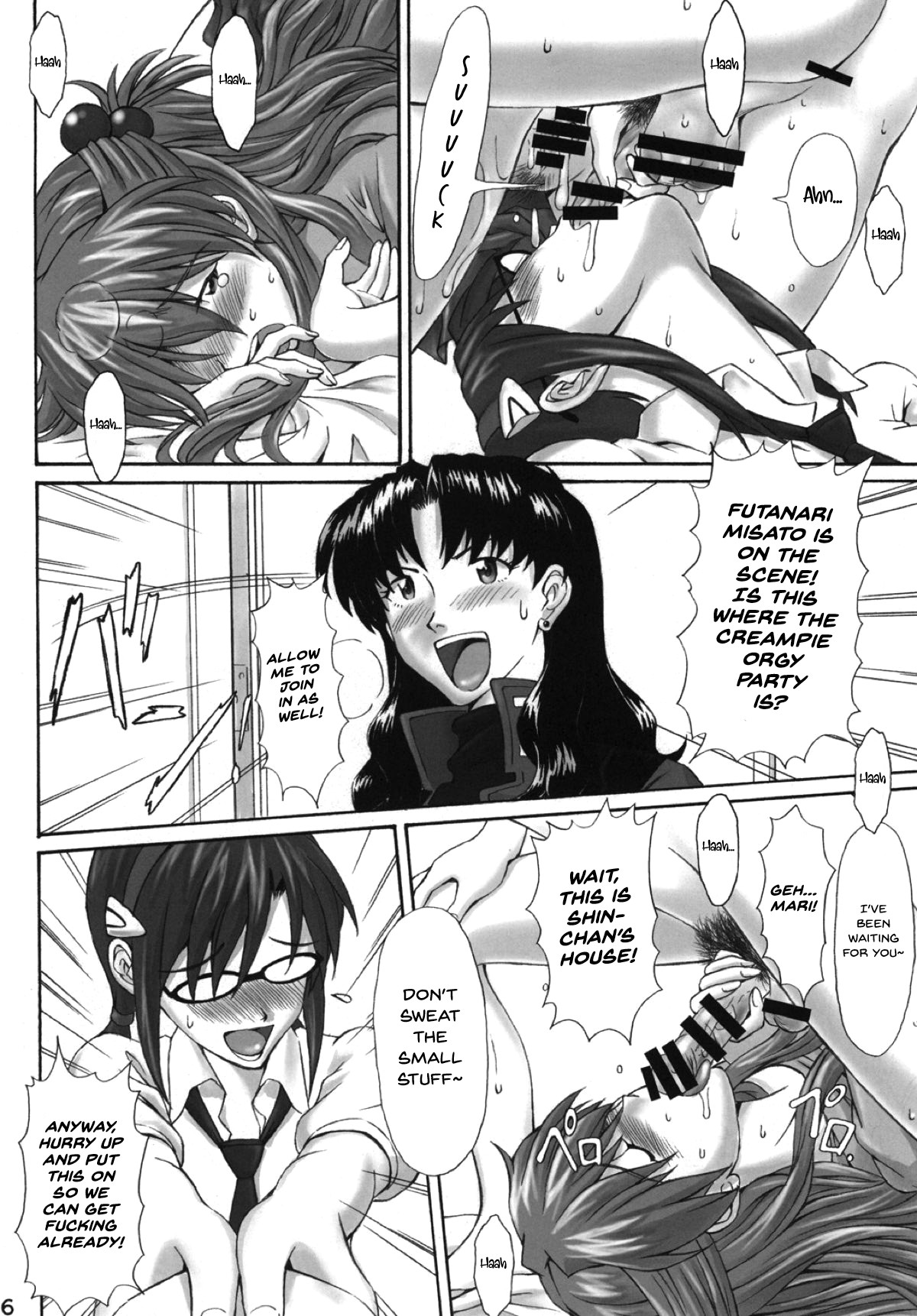 Hentai Manga Comic-The Ikari Household Melancholy-Read-25